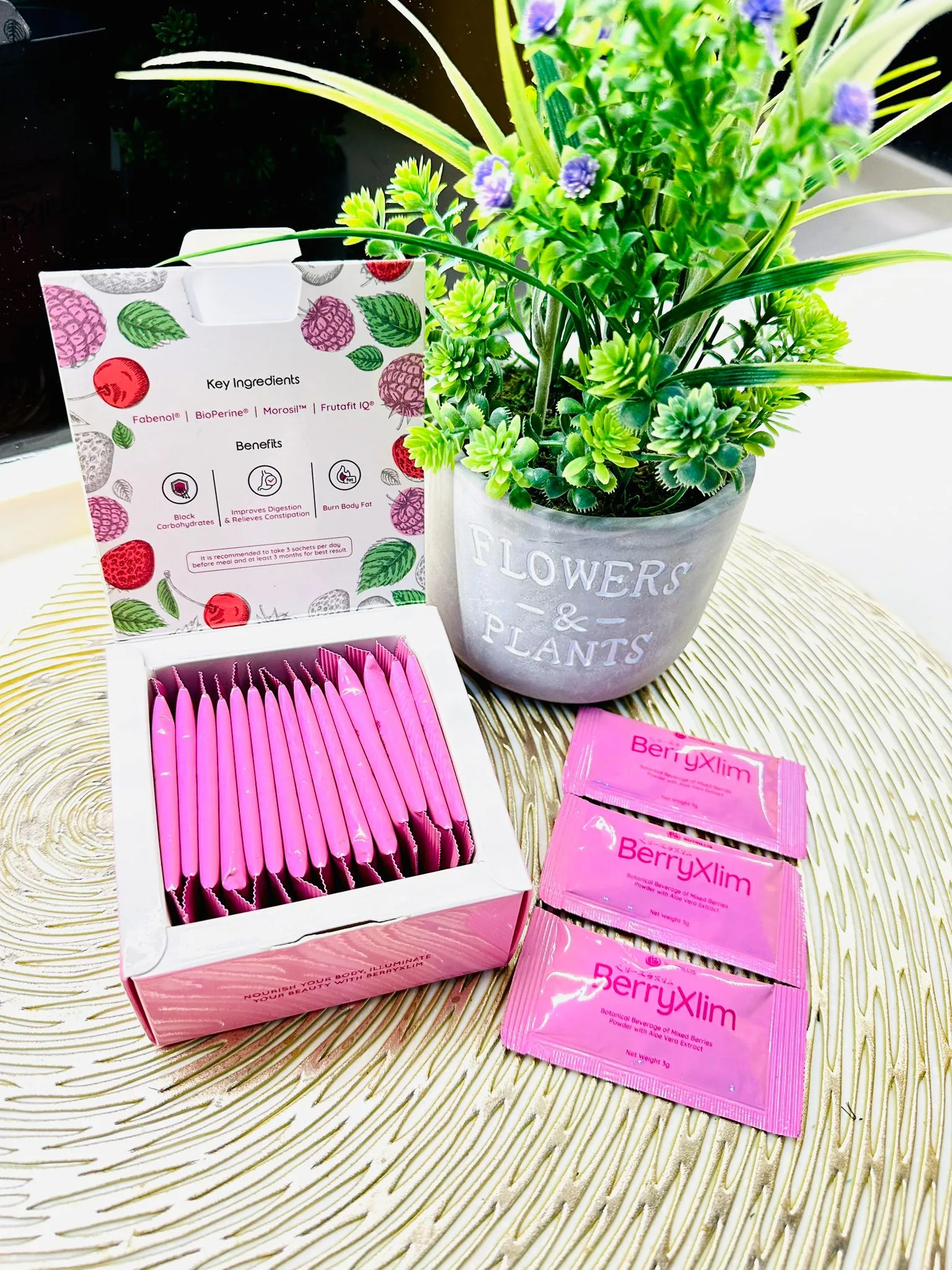 Small box Nutrillis ™ BerryXlim (15 Sachets) - Image 3